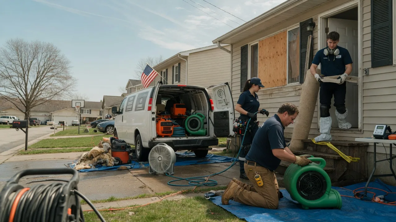Water Damage Restoration in Dalzell, SC near me